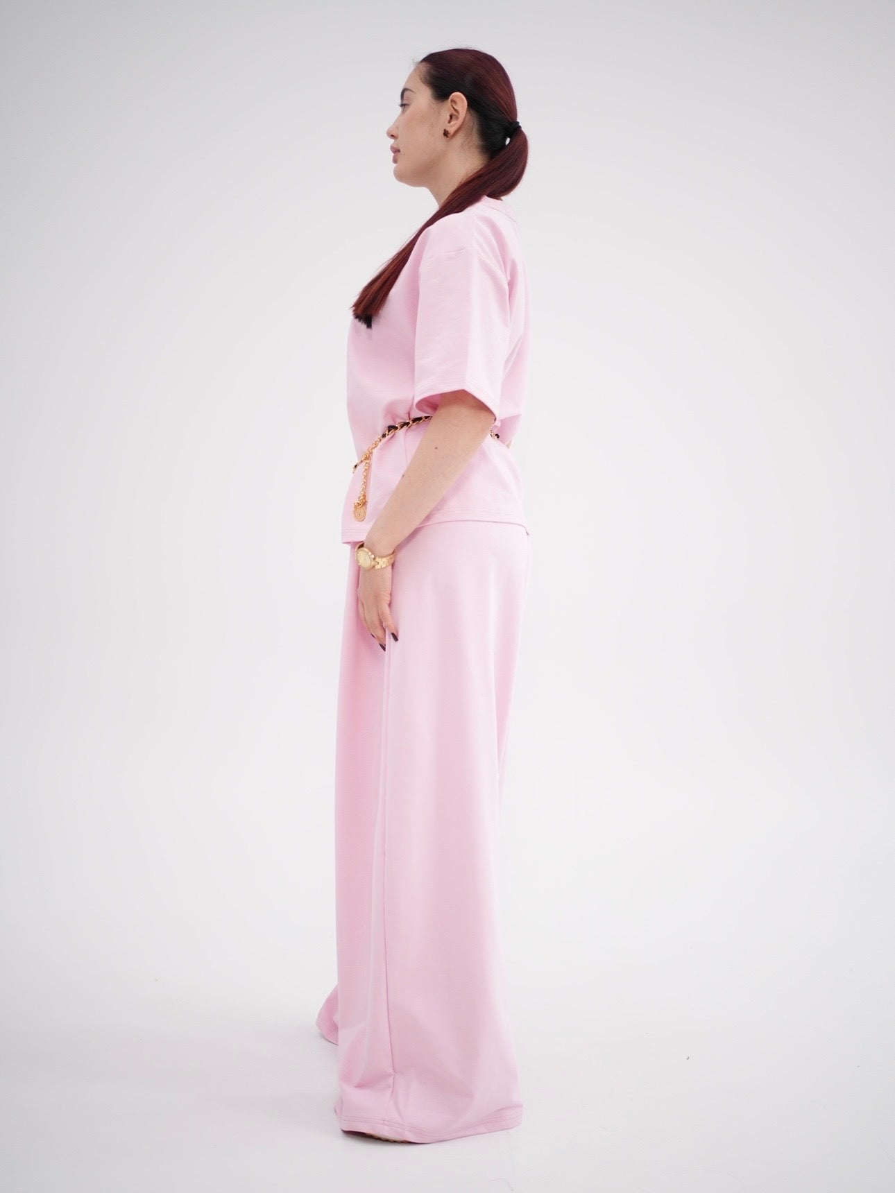 Komplet Verona różowy