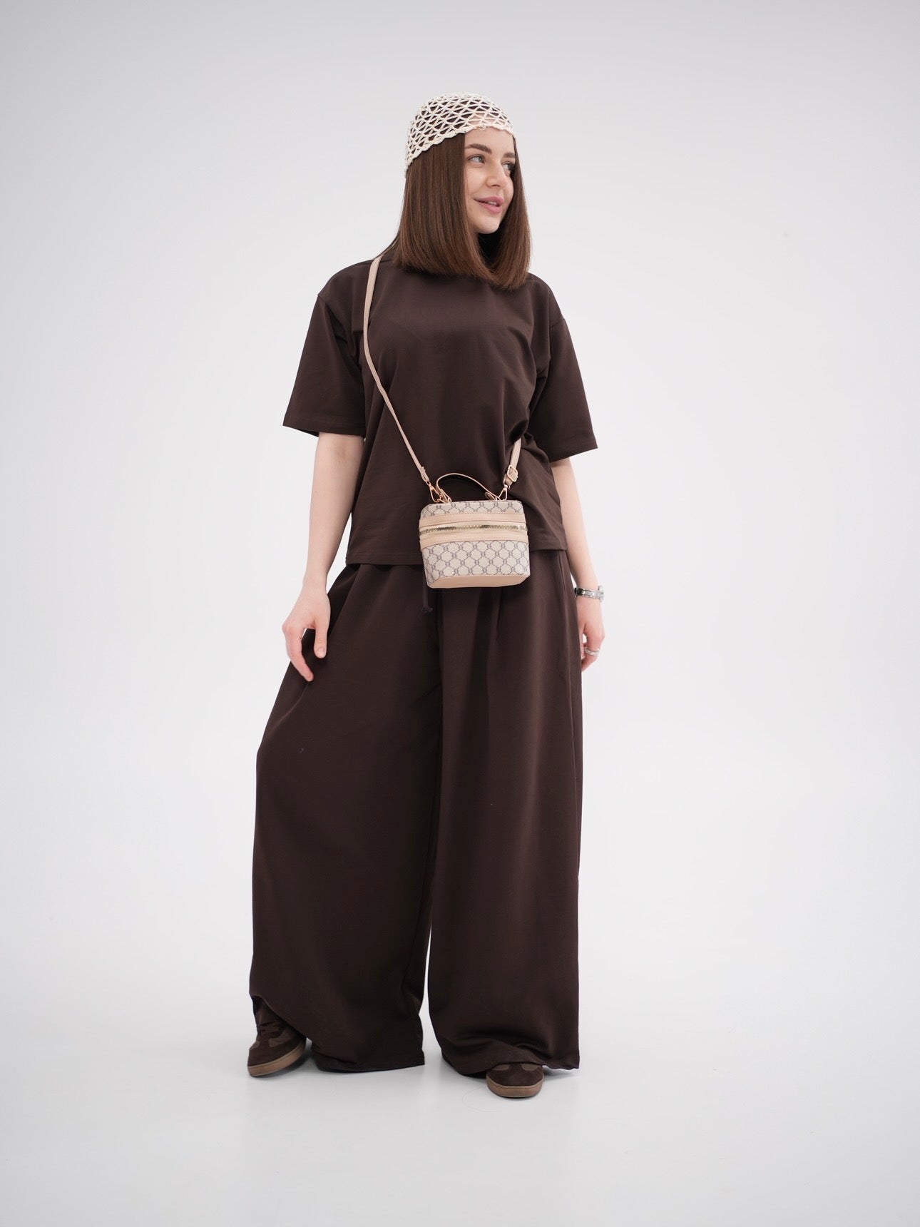 Komplet Verona czekoladowy