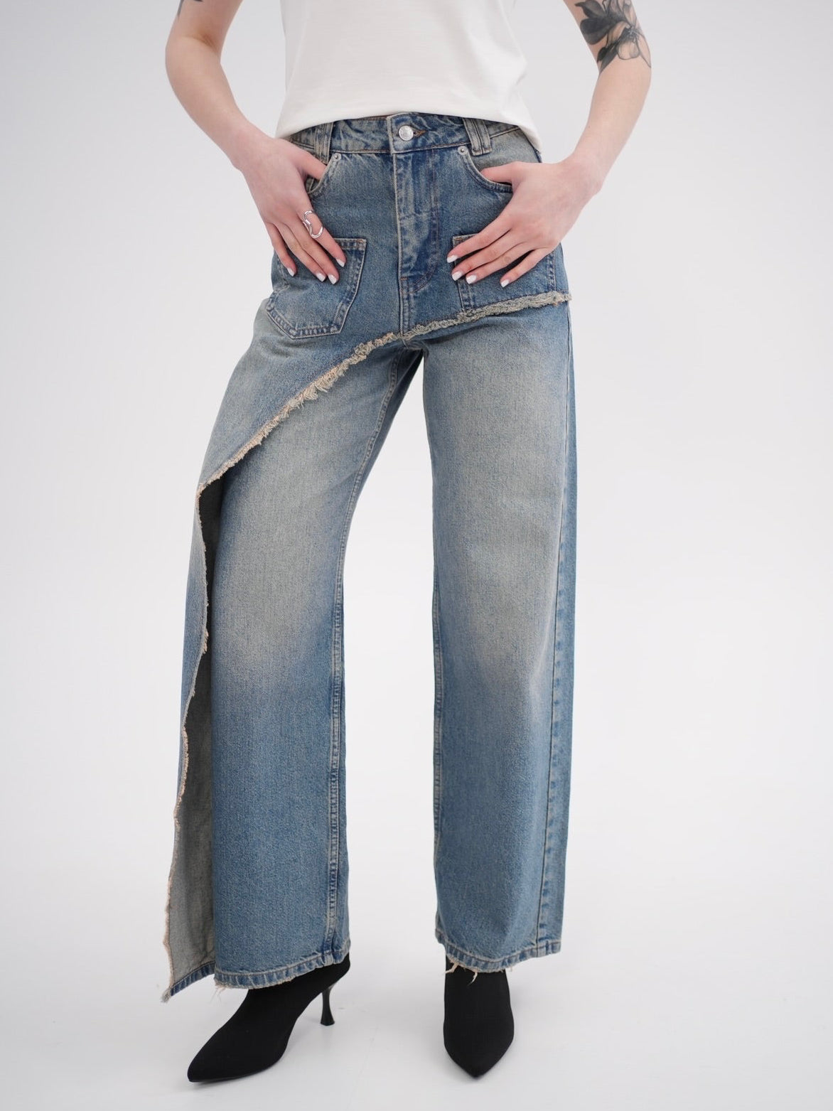 Jeansy Vexa niebieskie