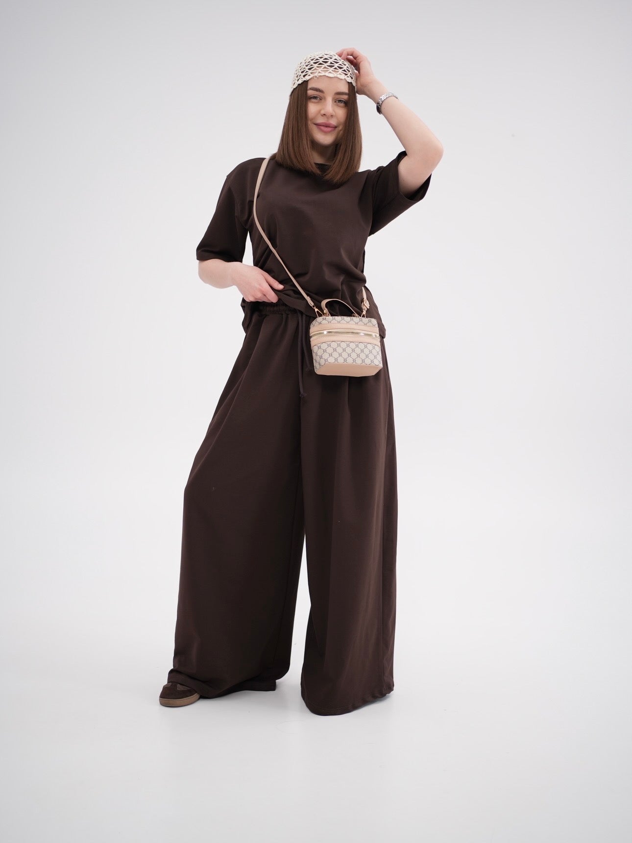 Komplet Verona czekoladowy